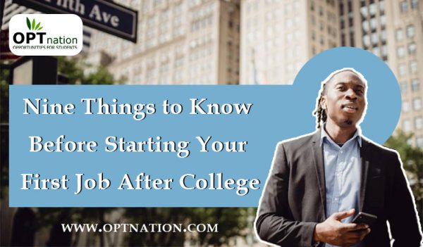 Nine Things To Know Before Starting Your First Job After College ...